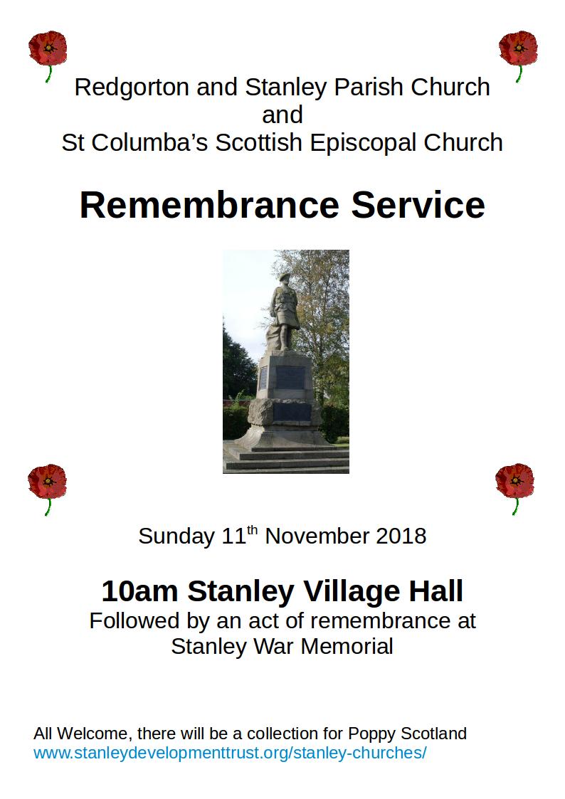 remembrance poster